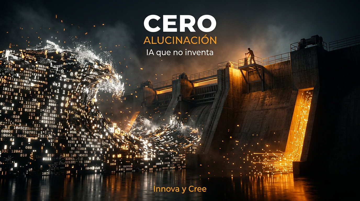 IA anti-alucinación datos confiables