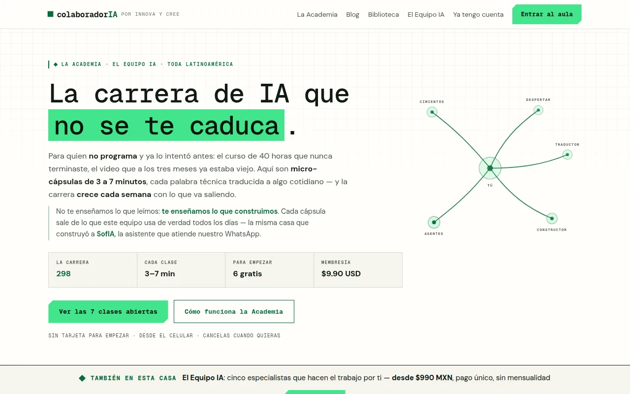 ColaboradorIA - la casa de El Equipo IA